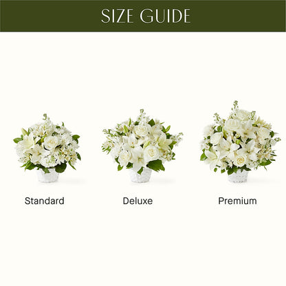 Peaceful Reflections Arrangement – TALLEY'S FLOWER SHOP, King NC