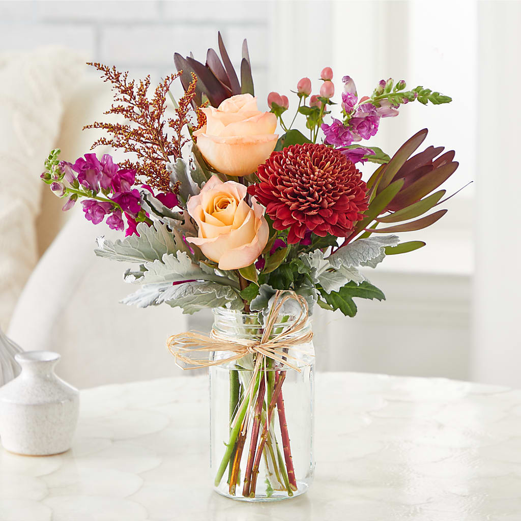 Moody Hues Bouquet – TALLEY'S FLOWER SHOP, King NC