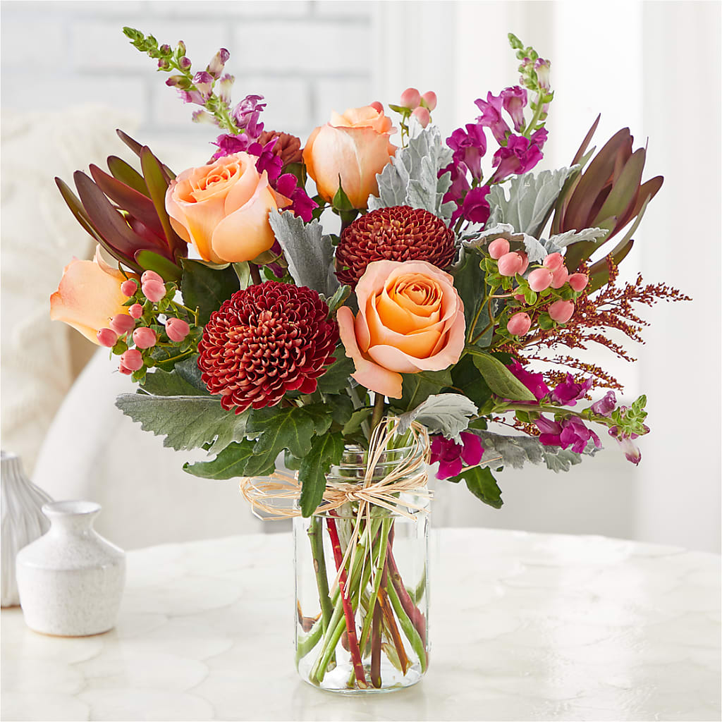Moody Hues Bouquet – TALLEY'S FLOWER SHOP, King NC