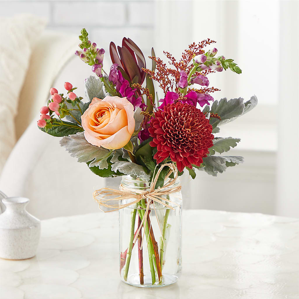 Moody Hues Bouquet – TALLEY'S FLOWER SHOP, King NC