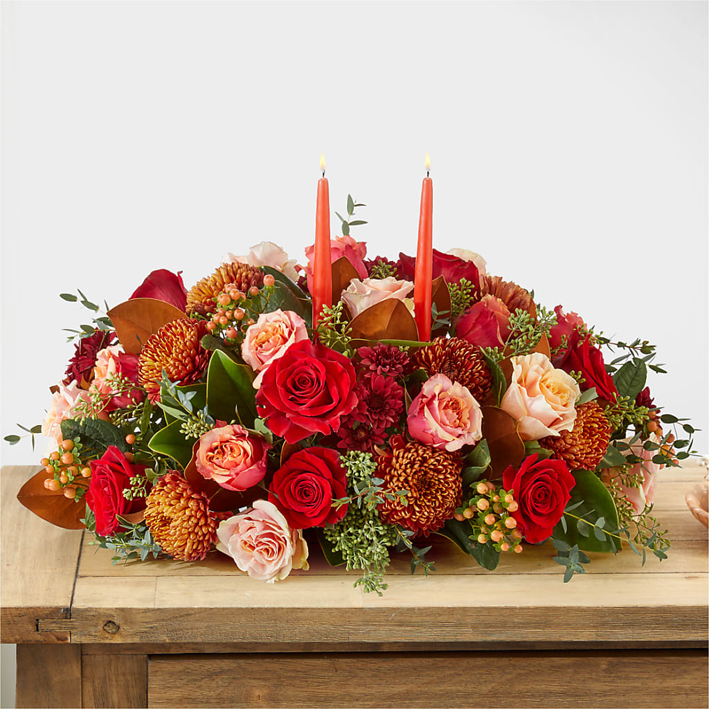 Gather Near Centerpiece – TALLEY'S FLOWER SHOP, King NC