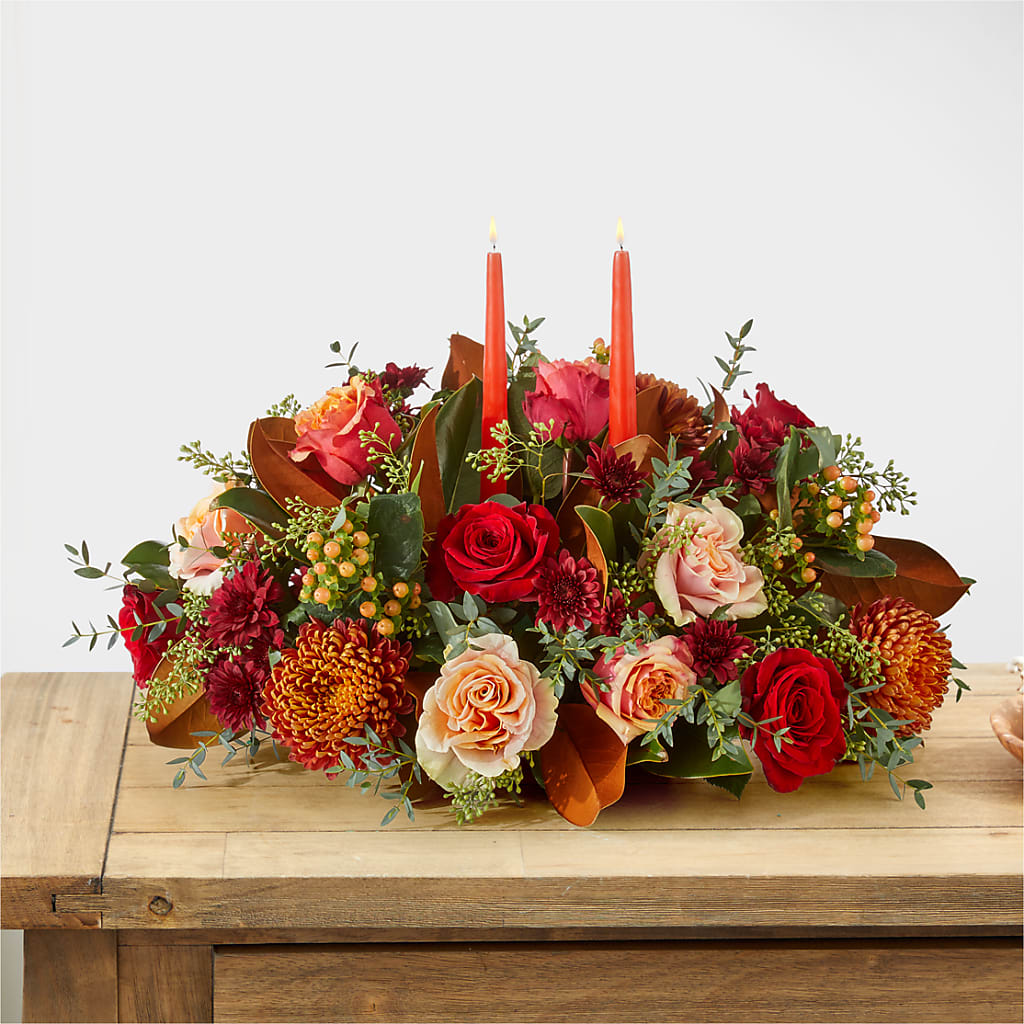 Gather Near Centerpiece – TALLEY'S FLOWER SHOP, King NC