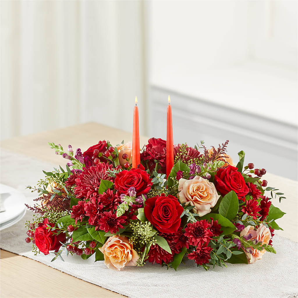 Most Thankful Centerpiece – TALLEY'S FLOWER SHOP, King NC