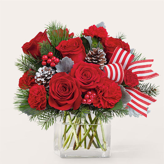 Baking Spirits Bright Bouquet – TALLEY'S FLOWER SHOP, King NC