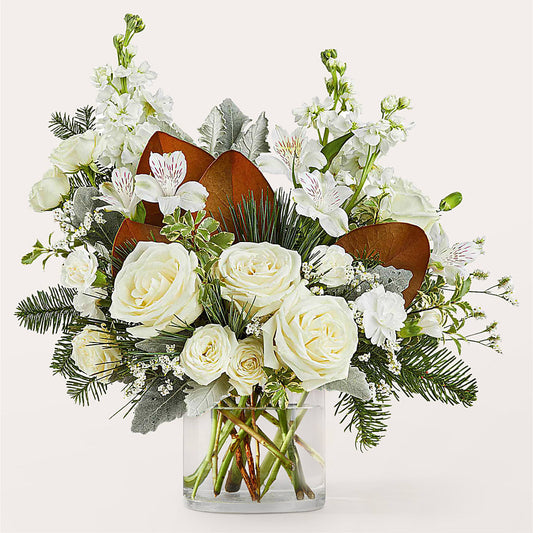 Fresh Snowfall Bouquet – TALLEY'S FLOWER SHOP, King NC