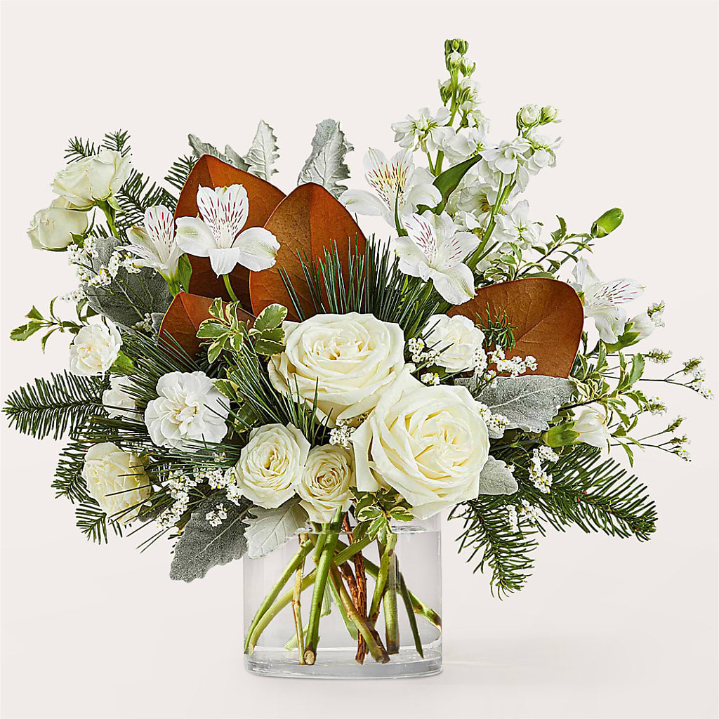 Fresh Snowfall Bouquet – TALLEY'S FLOWER SHOP, King NC
